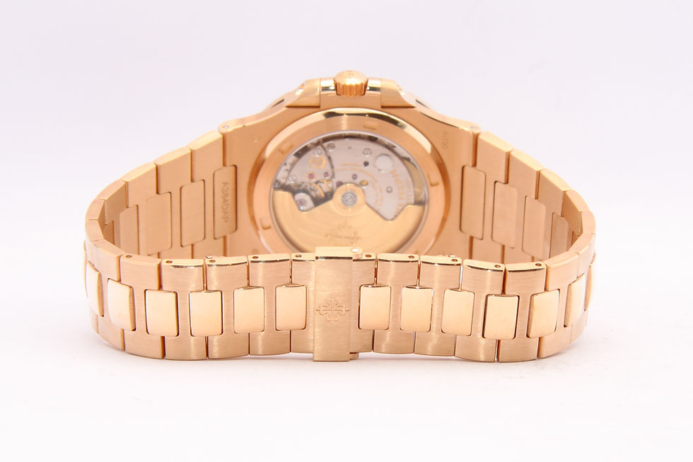 Miniature : Patek Philippe Nautilus 5711/1R Rose Gold Full Set 2018 Monaco clasp