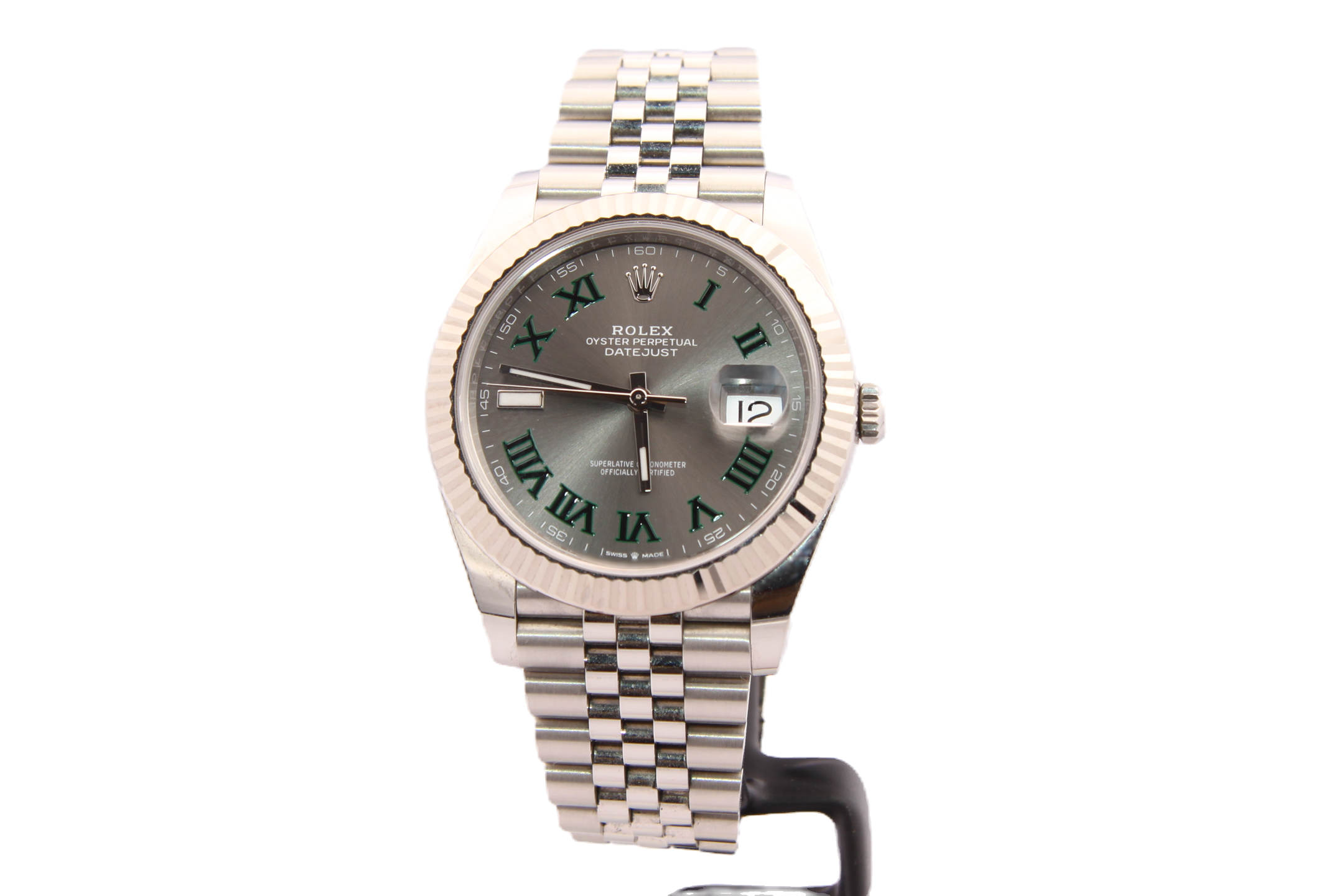 Rolex Datejust 41 Wimbledon 126334 Jubilee Full Set 2024 Monaco front