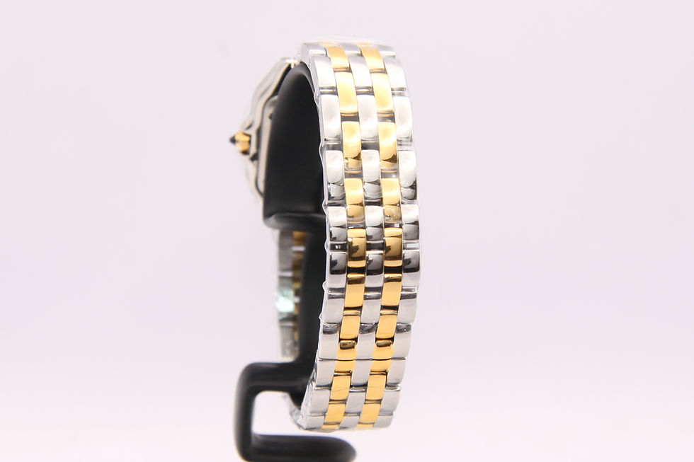 Thumbnail: Cartier Panthère Medium Steel Gold W2PN0007 Full Set 2026 Monaco bracelet