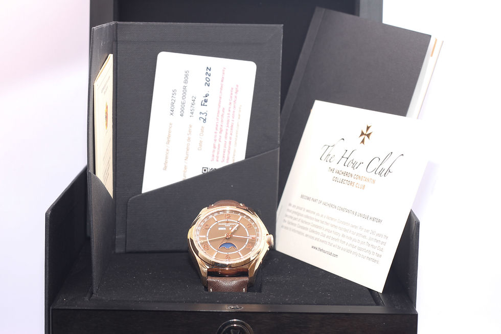 Miniature : Vacheron Constantin Fiftysix Complete Calendar Moonphase Rose Gold 2022 Monaco fullset