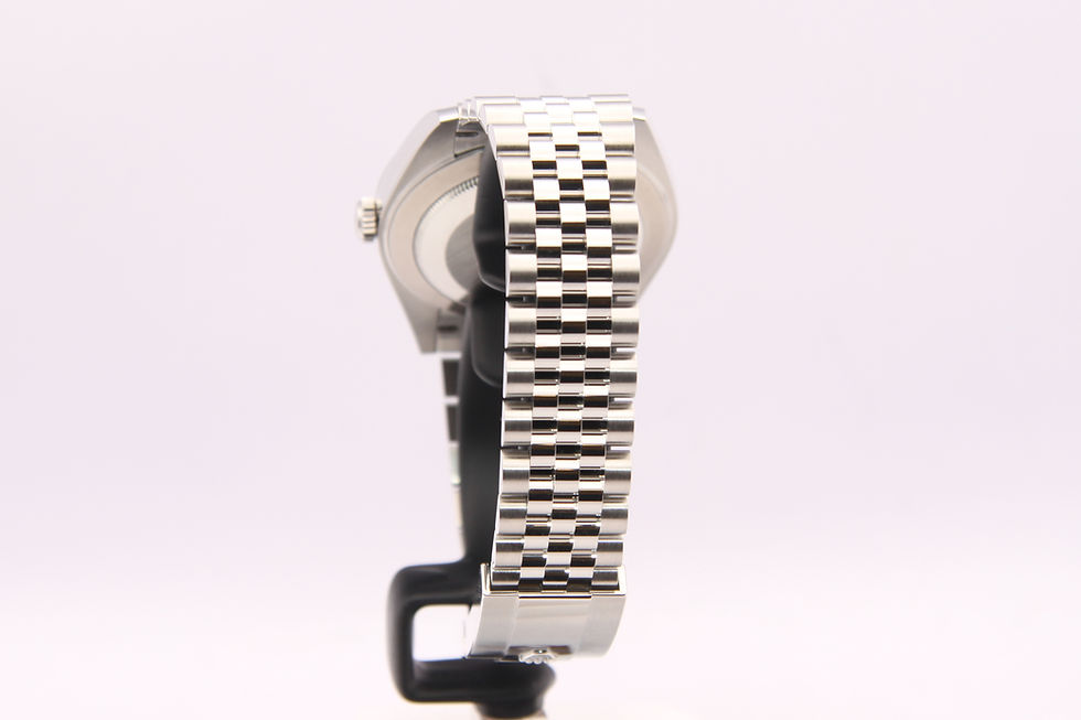 Miniature : Rolex Datejust 41 126300 Rhodium Dial Jubilee Full Set 2026 Monaco bracelet