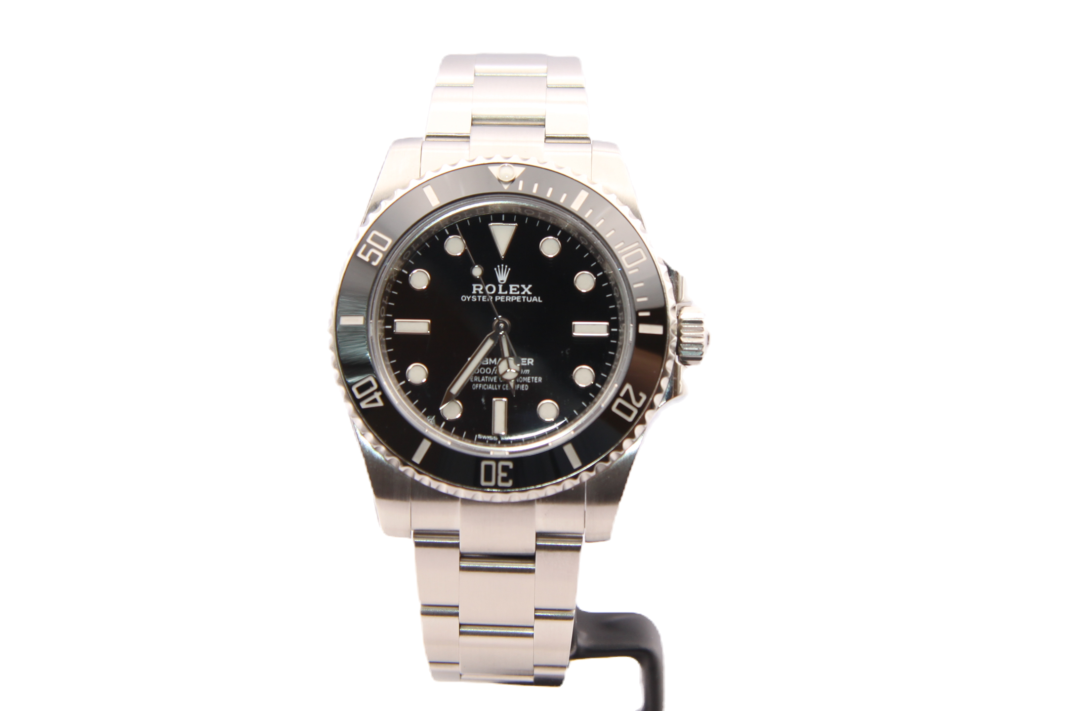 Rolex Submariner 41 No Date 124060 Full Set 2020 Monaco front