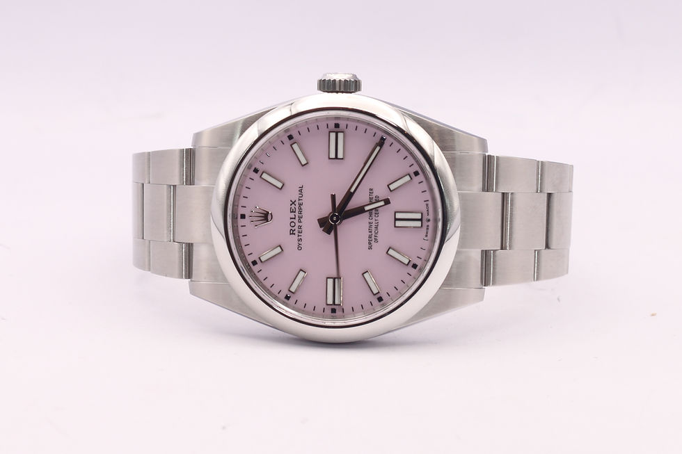 Rolex Oyster Perpetual 41 Candy Pink 2025 Monaco side