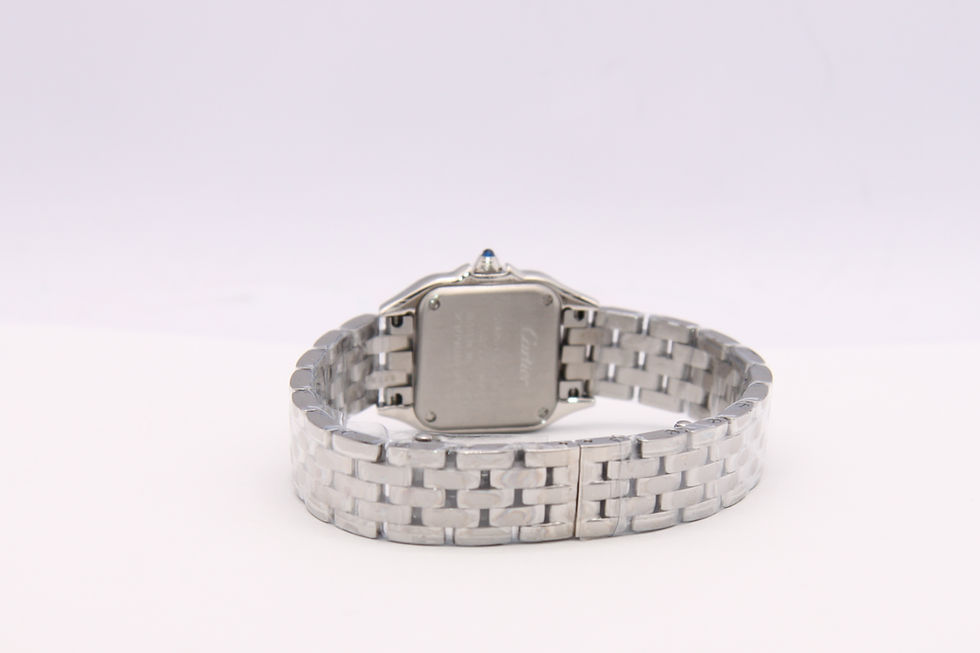 Miniature : Cartier Panthère Small Diamond Bezel W4PN0007 Full Set 2026 Monaco clasp