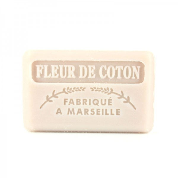 Savon au beurre de karité bio - FLEUR DE COTON