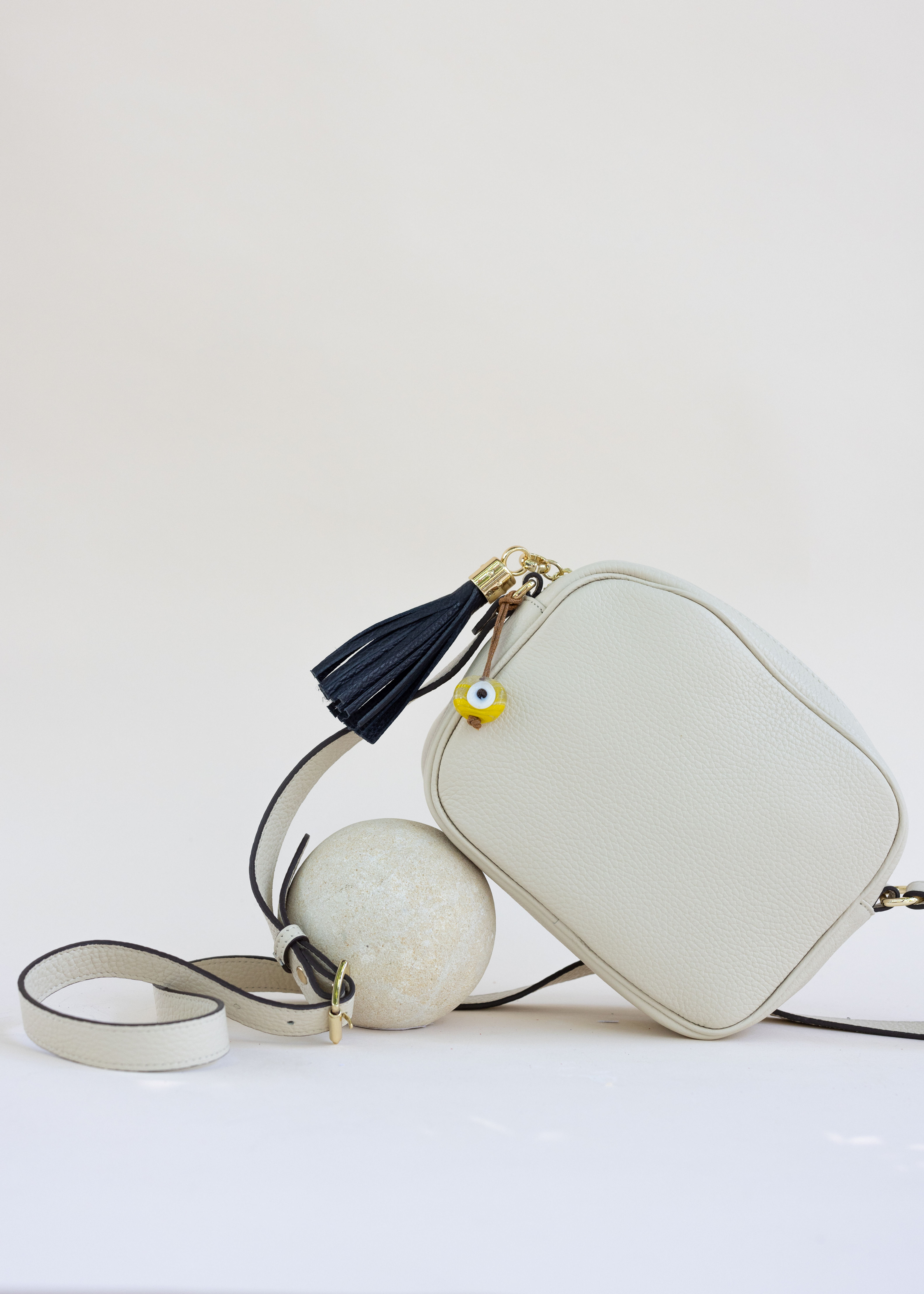 Crossbody Bag - Beige