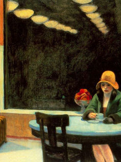 Automat di Edward Hopper