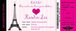 QUINCEAÑERA INVITATION