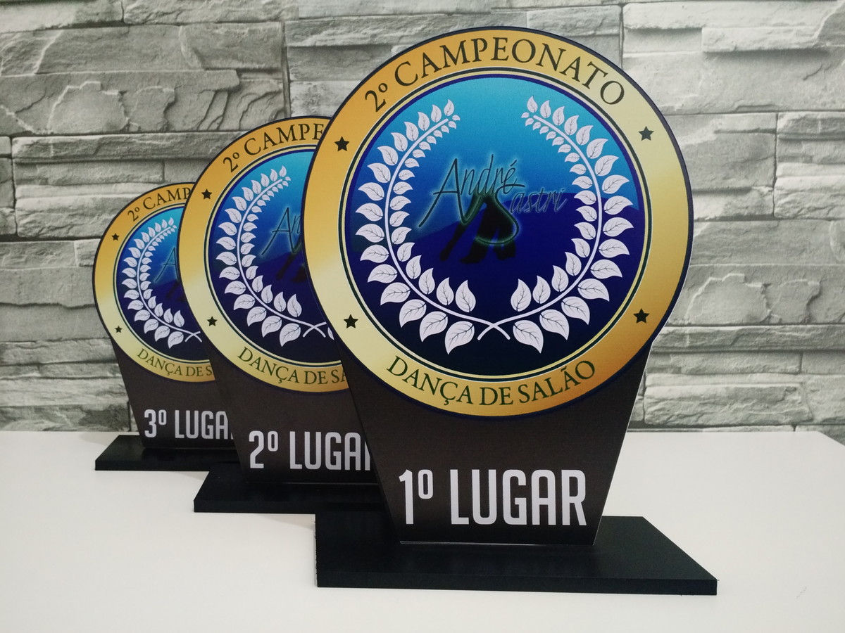 TROFÉU CAMPEONATO DANÇA PREMIAÇÃO
