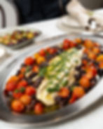 Roasted barramundi