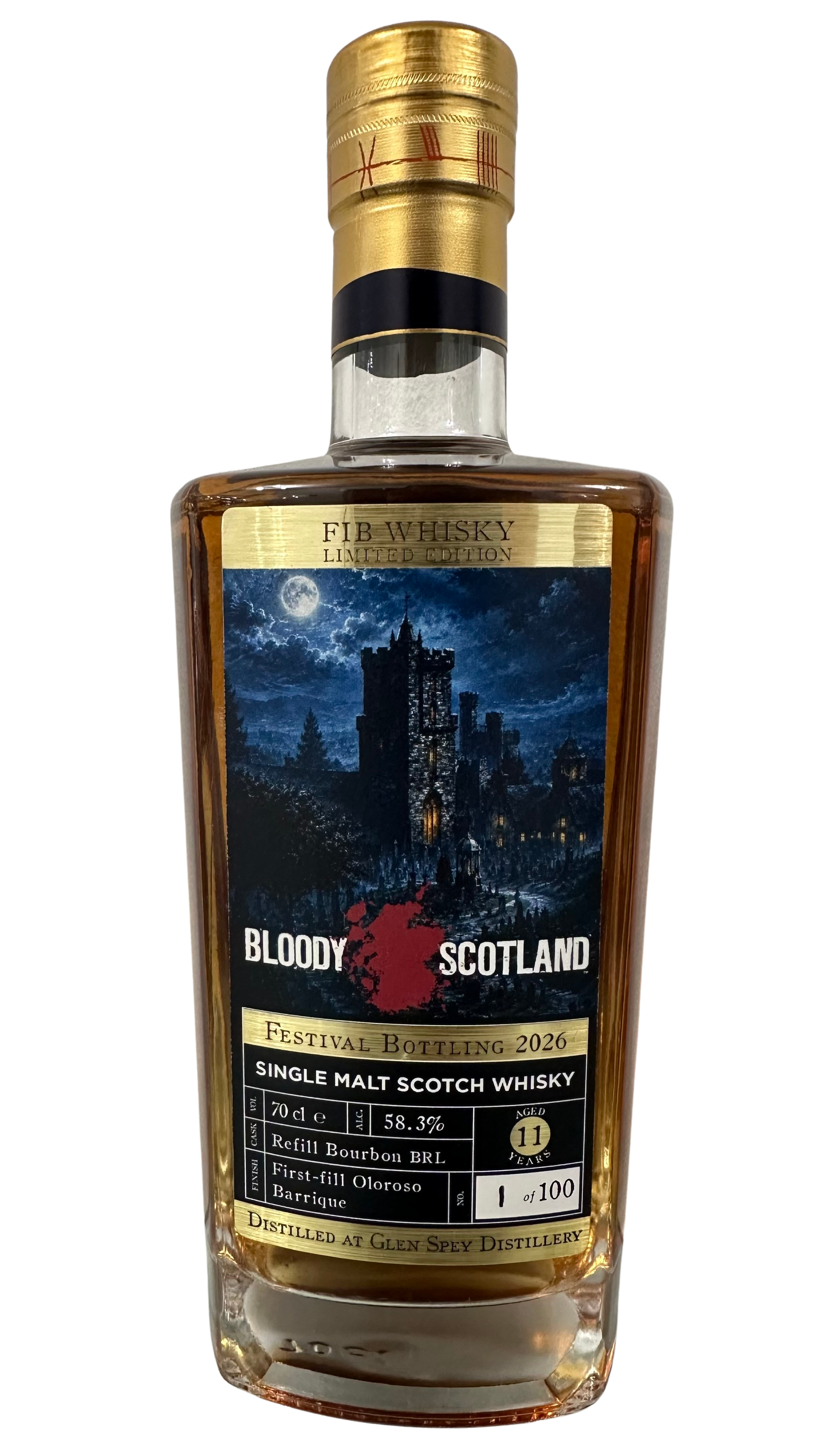 Glen Spey 11 Years Old // Oloroso Finish // Bloody Scotland 2026