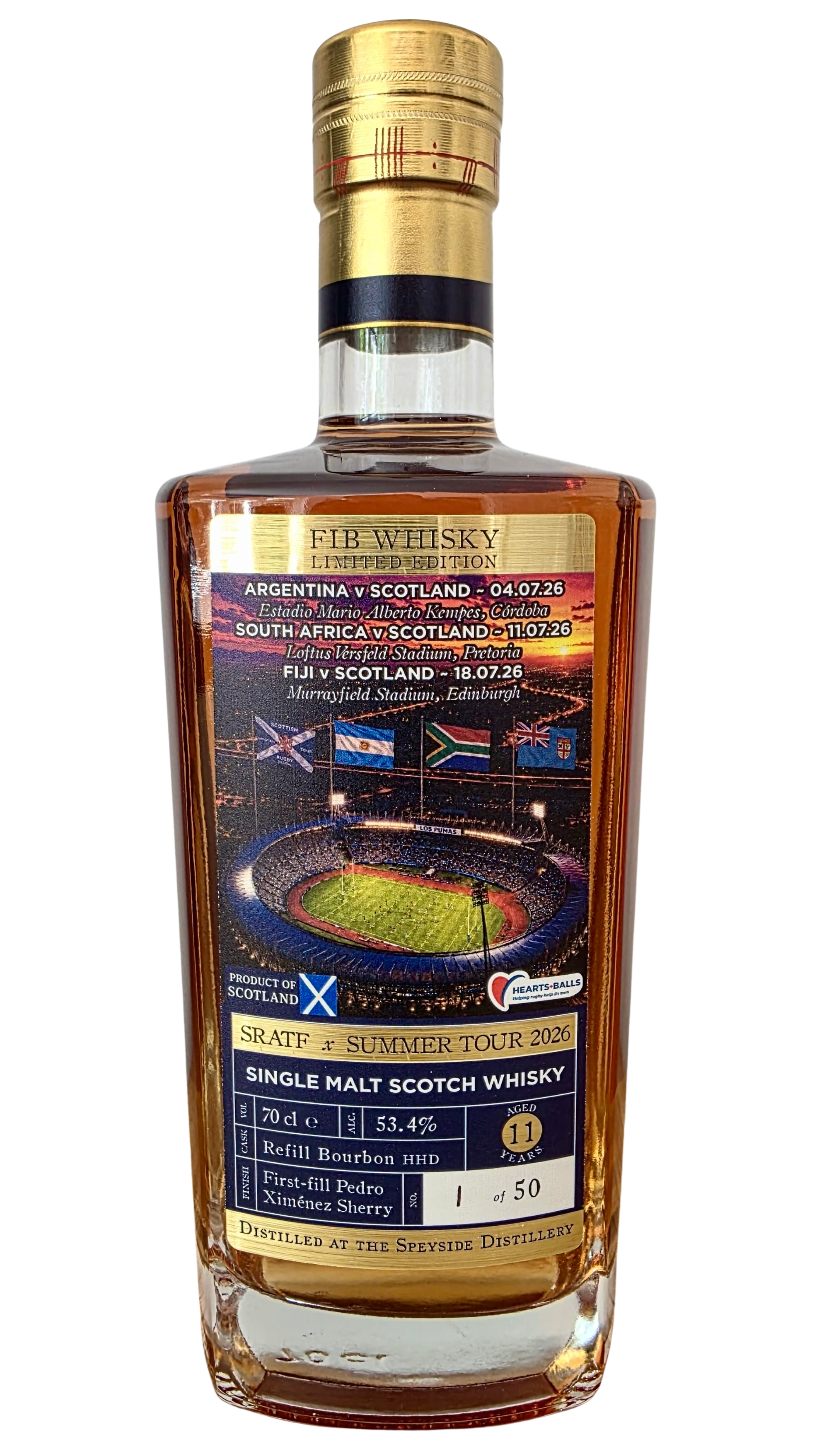 Speyside Distillery 11 Years Old PX // Away Tours x Hearts + Balls Summer 2026