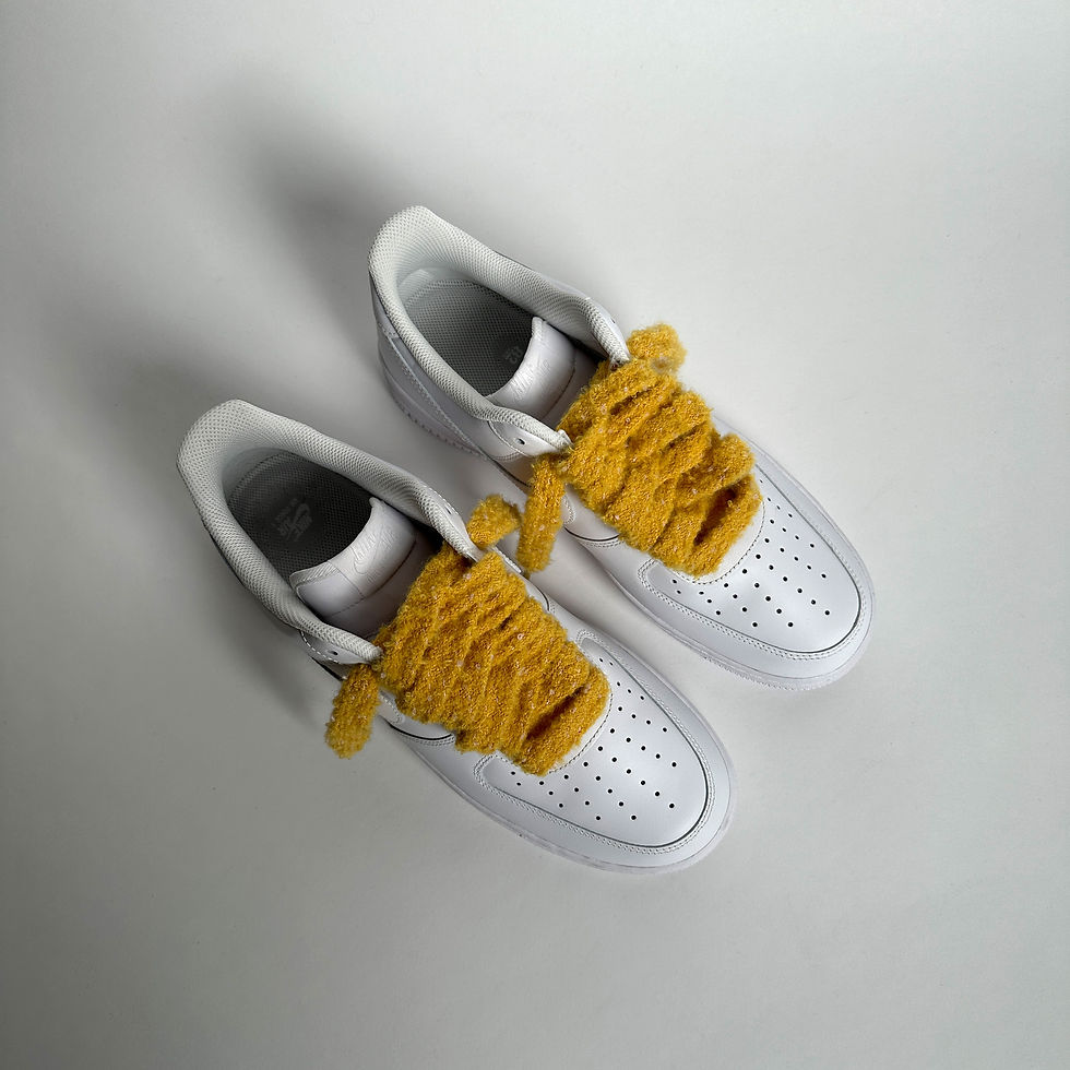 Miniaturbild: AllABOVE.cozyfatlaces -yellow- Schnürsenkel