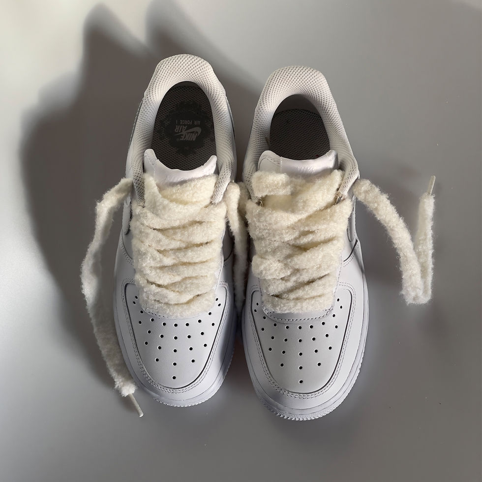 Miniaturbild: AllABOVE.cozyfatlaces -milk- Schnürsenkel