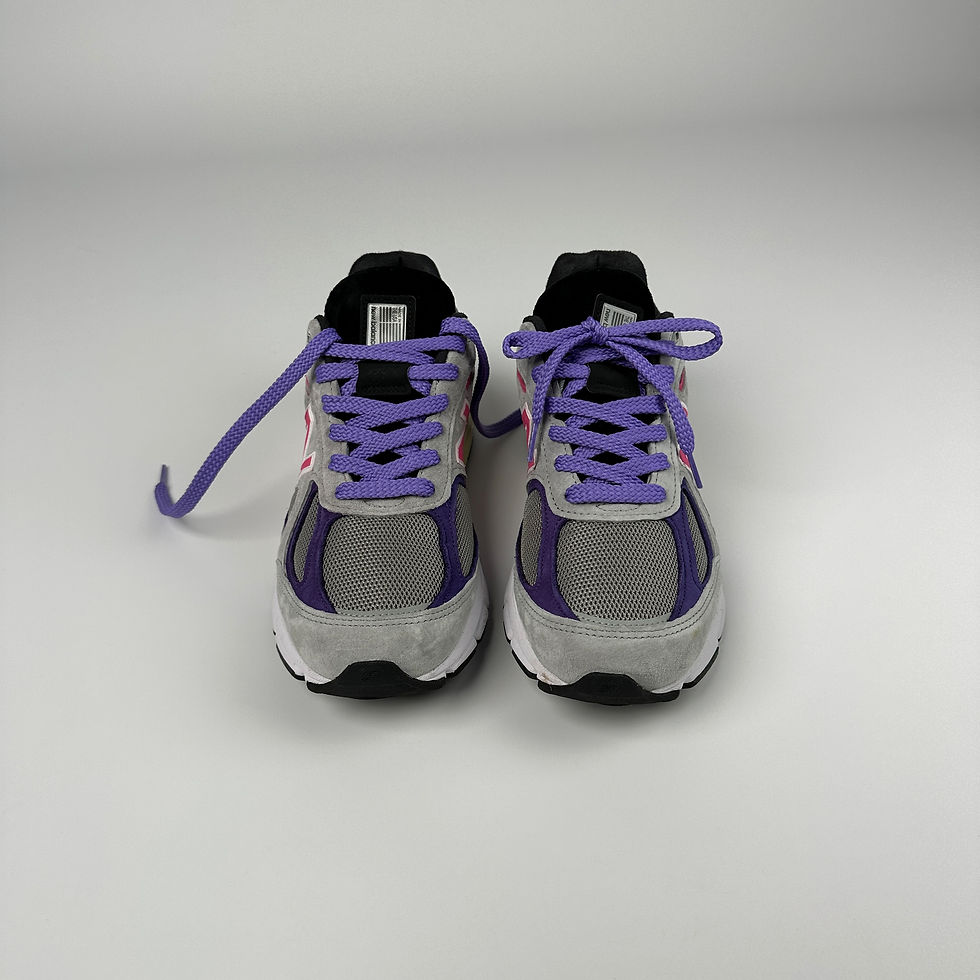 Miniaturbild: AllABOVE.nblaces -lightpurple- Flache Schnürsenkel 8mm