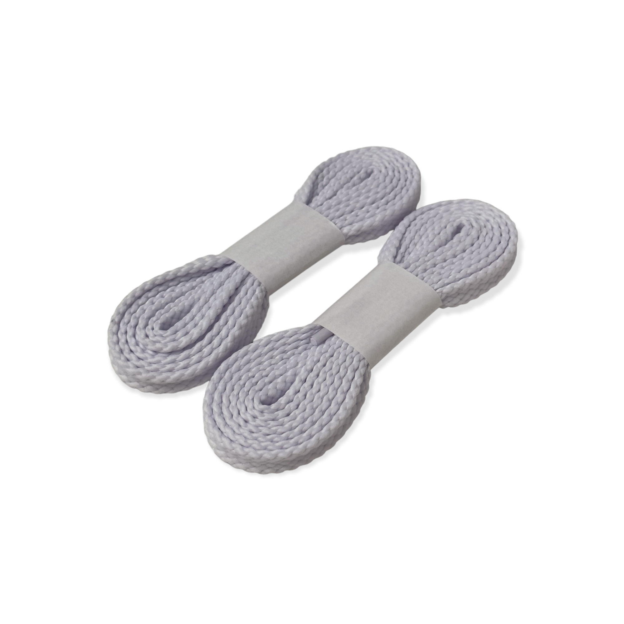 AllABOVE.nblaces -white- Flat shoelaces 8mm