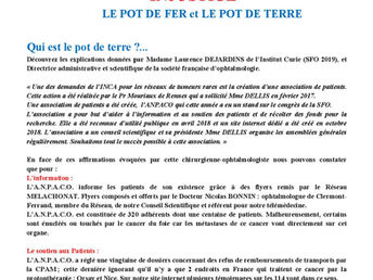 Le pot de terre contre le pot de fer
