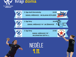 Víkend plný vršovické házené