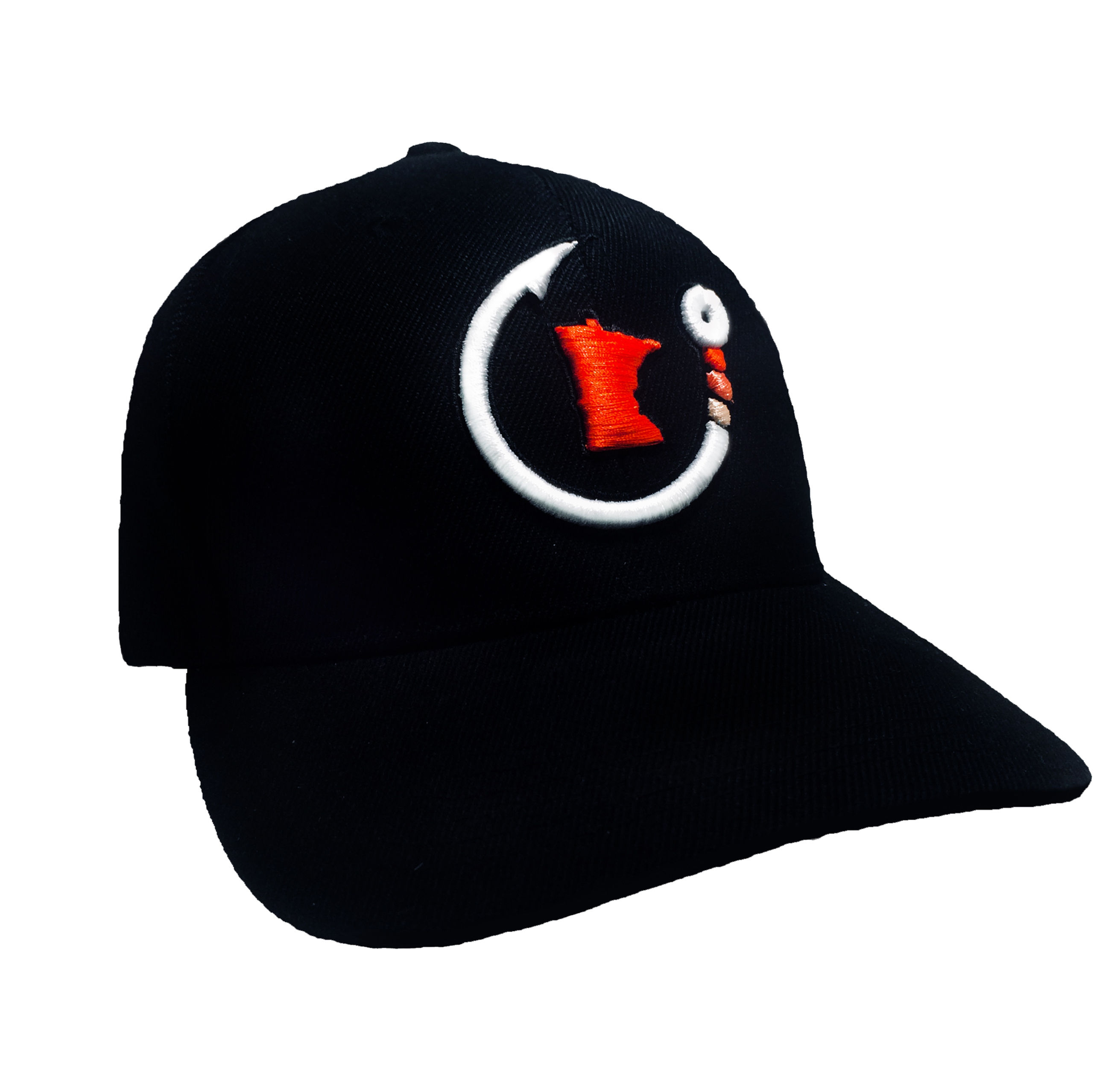 Circle Hook State Logo Cap (RED)