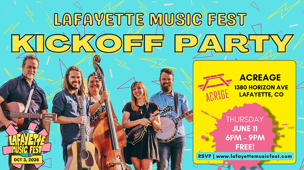 Fiesta de inauguración del Festival de Música de Lafayette 2025