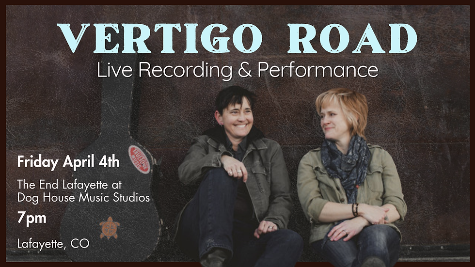Vertigo Road Recording Live at The End Lafayette
