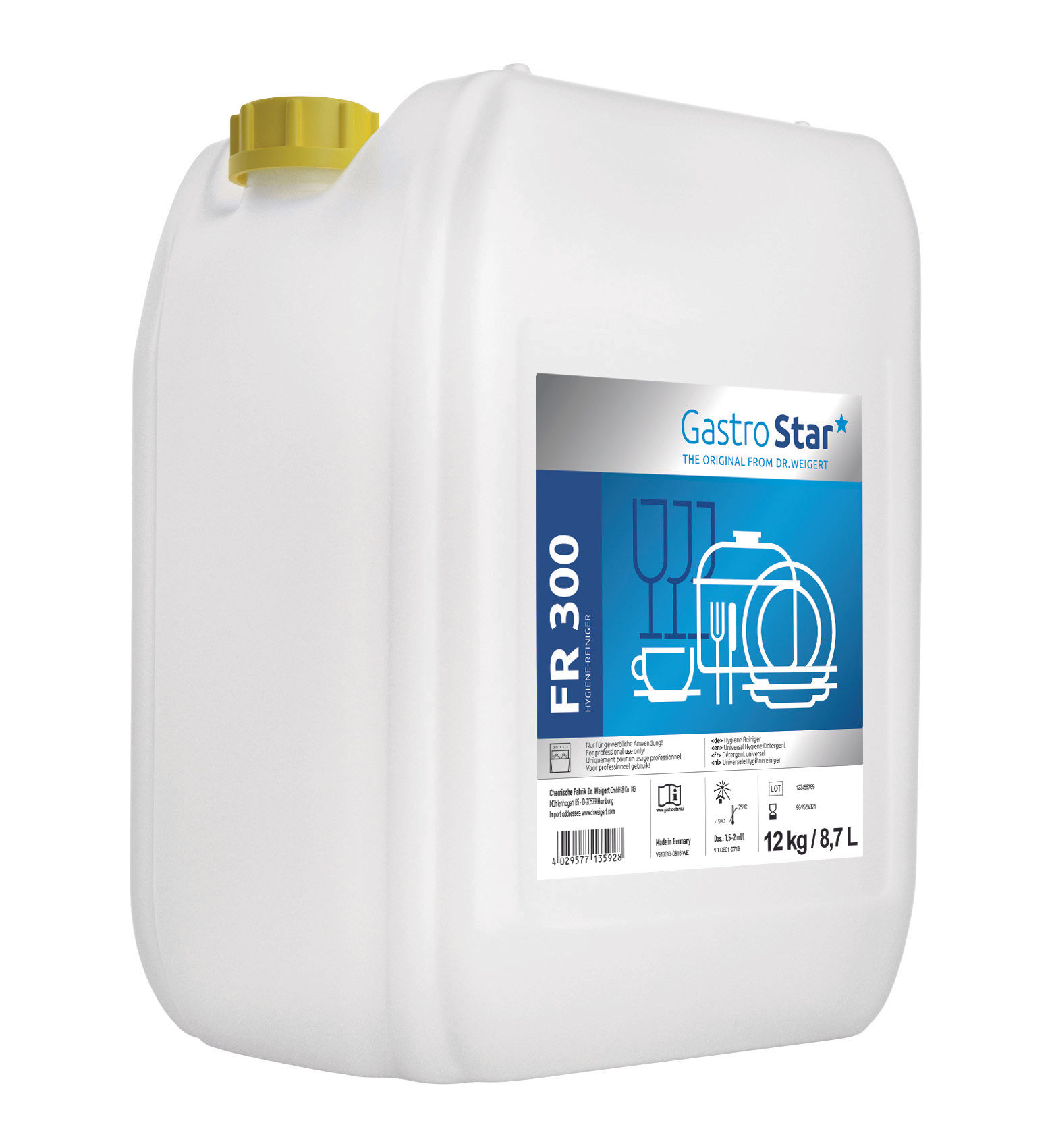 Gastro Star FR 300 Spezial-Reiniger, Flüssigkonzentrat  