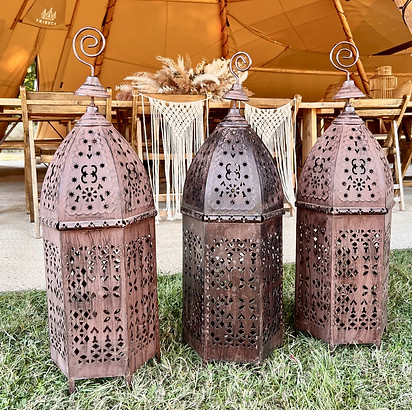 Moroccan lantern hire - Sussex