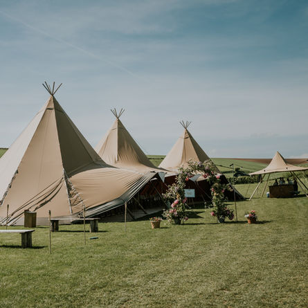 TIPI WEDDINGS : KITTY & CHARLIE'S RUSTIC INSPIRED TIPI FARM WEDDING  