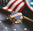 Fourth of July Pin