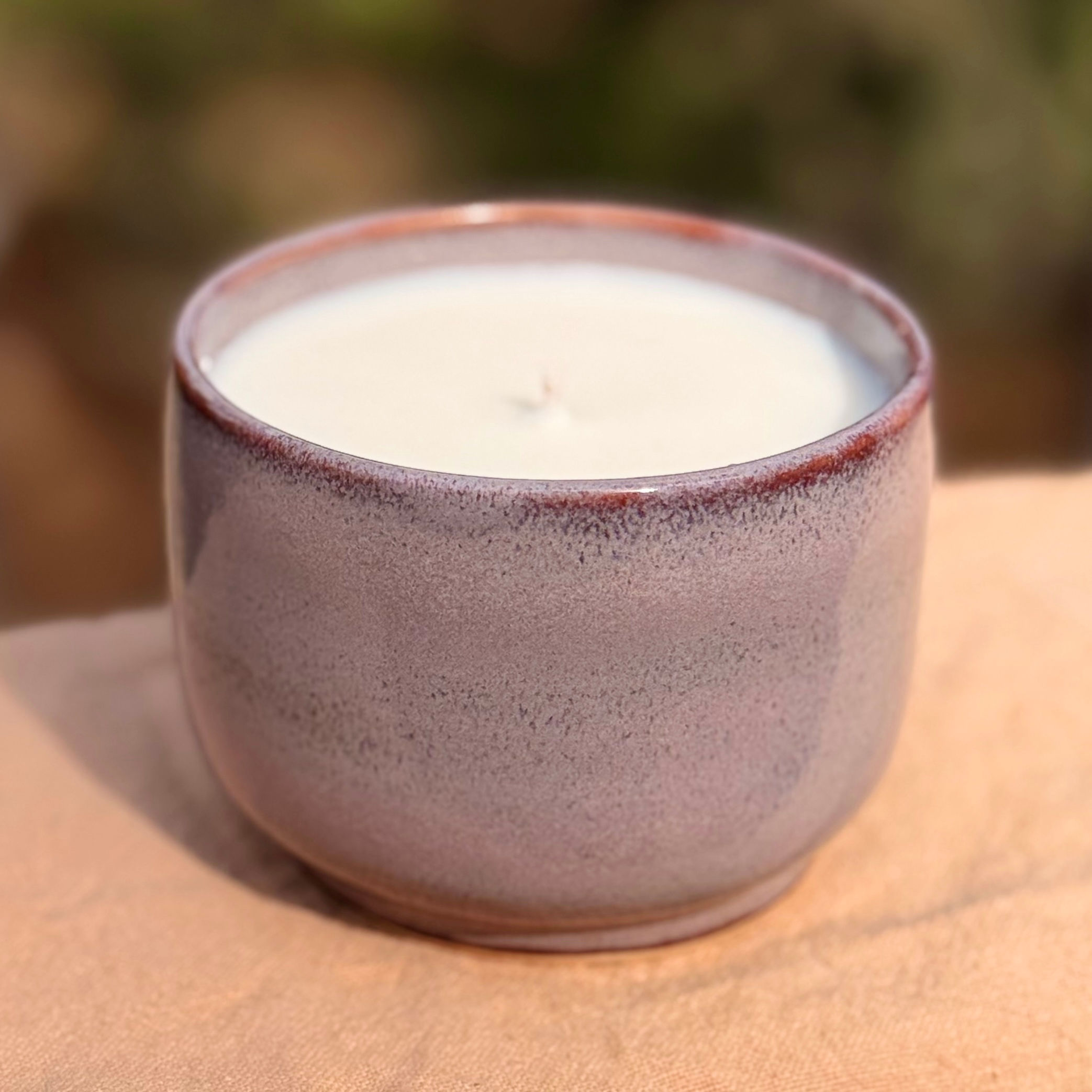 Mountain Lavender — Handmade Ceramic Candle