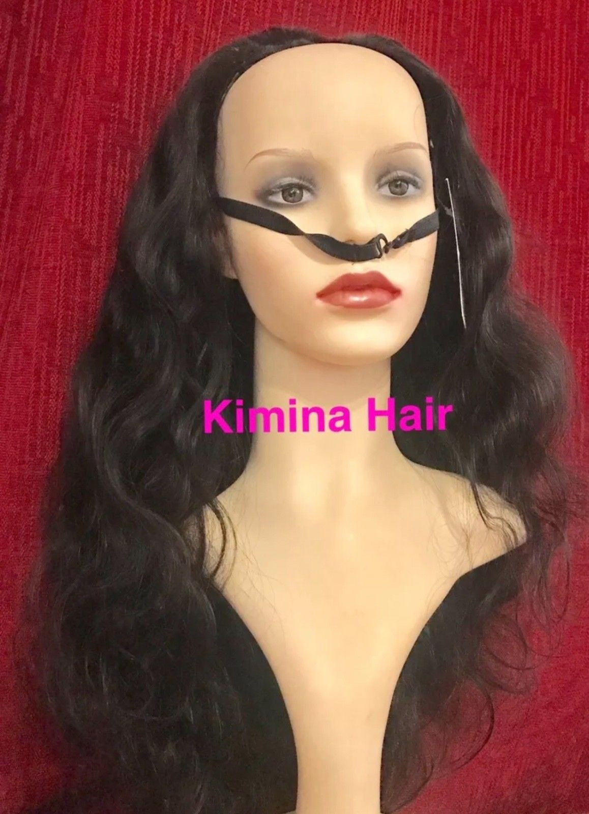 half wig Brazilian Body wave 18 inches