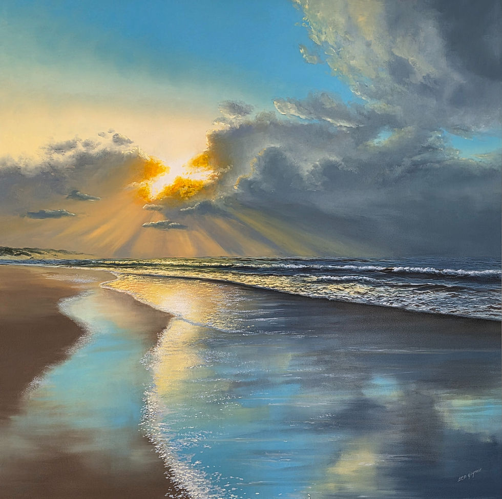 Sunset seascape Full View