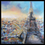 Thumbnail: Paris Awakens Paris cityscape painting Ben Goymour framed in black, featuring the Eiffel Tower under a glowing morning sky.