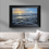 Thumbnail: Awakening Light framed seascape print by Ben Goymour — sunrise over the ocean waves, adding calm coastal beauty to the interi