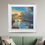 Thumbnail: Sunset seascape hing over a view