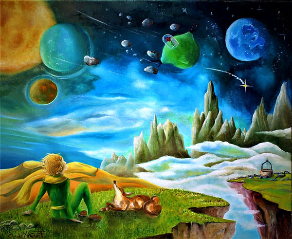 le petit prince spiritualité renard planete asteroides