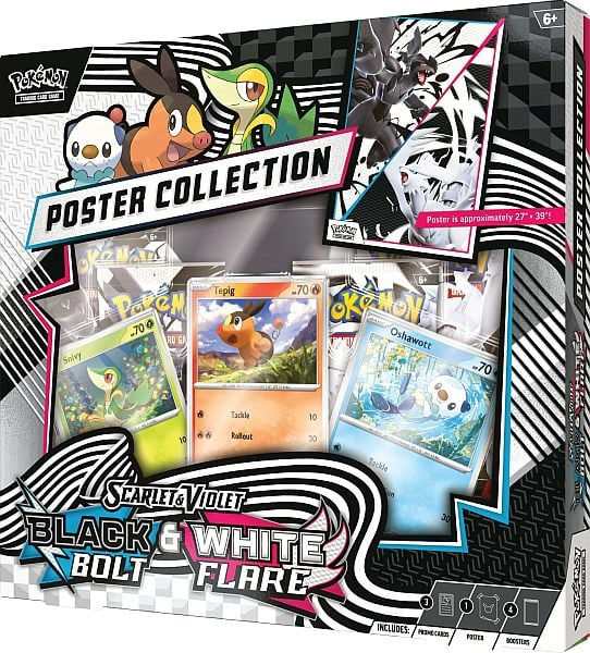 Pokémon White Flare and Black Bolt Poster Collection