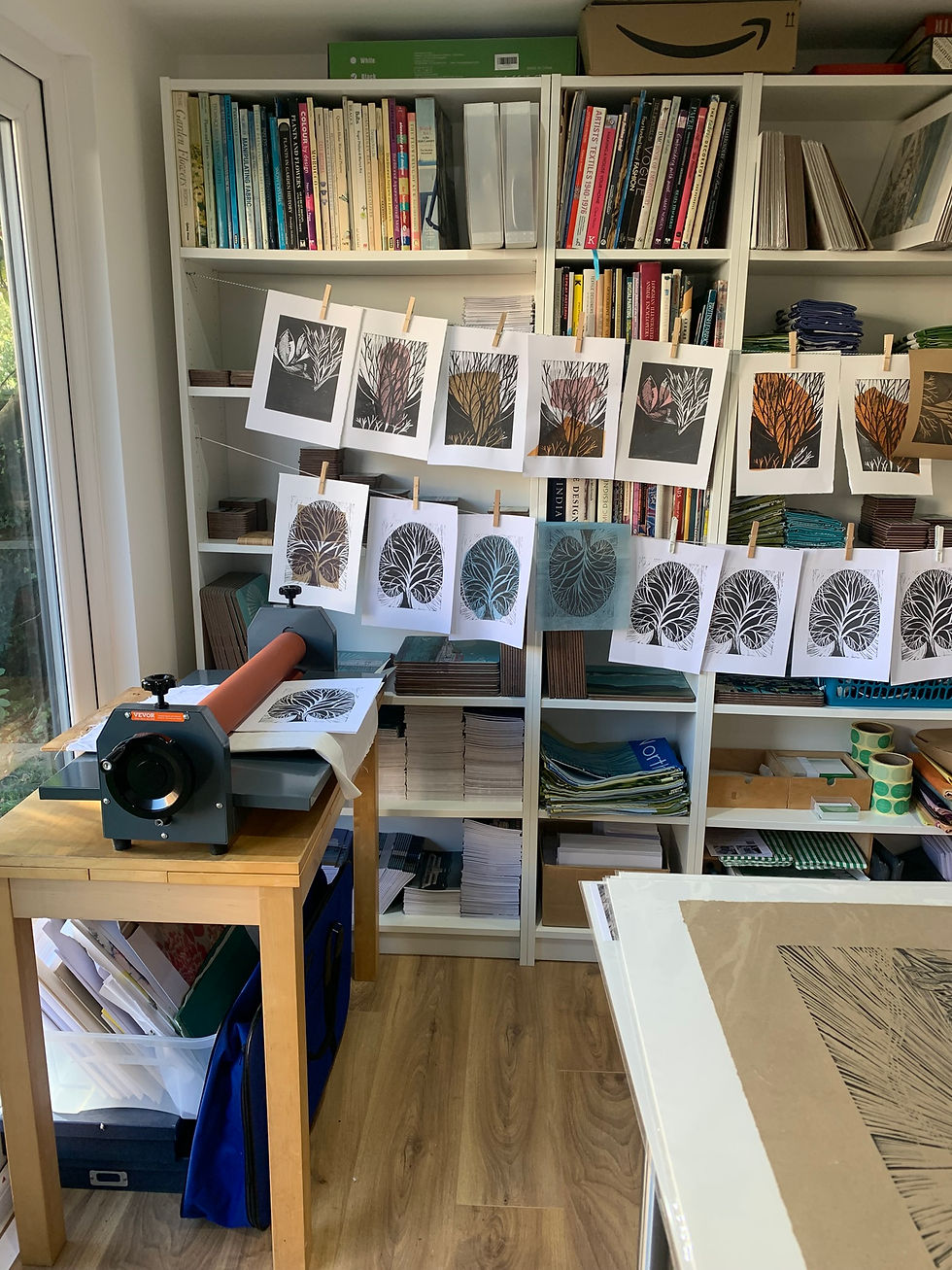 Julie's studio