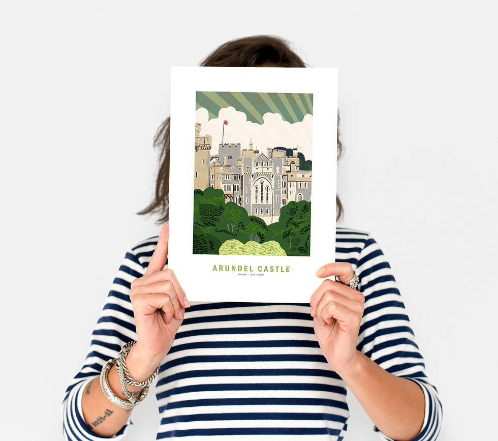 Thumbnail: Arundel Castle Giclee Print