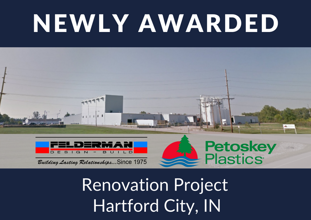 Felderman awarded contract by Petoskey Plastics.