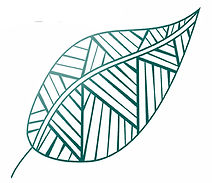 Leaf logo for landscaping company
