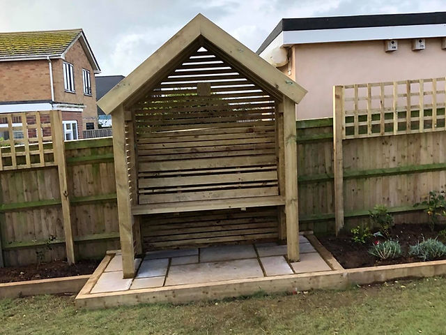 Timber garden building