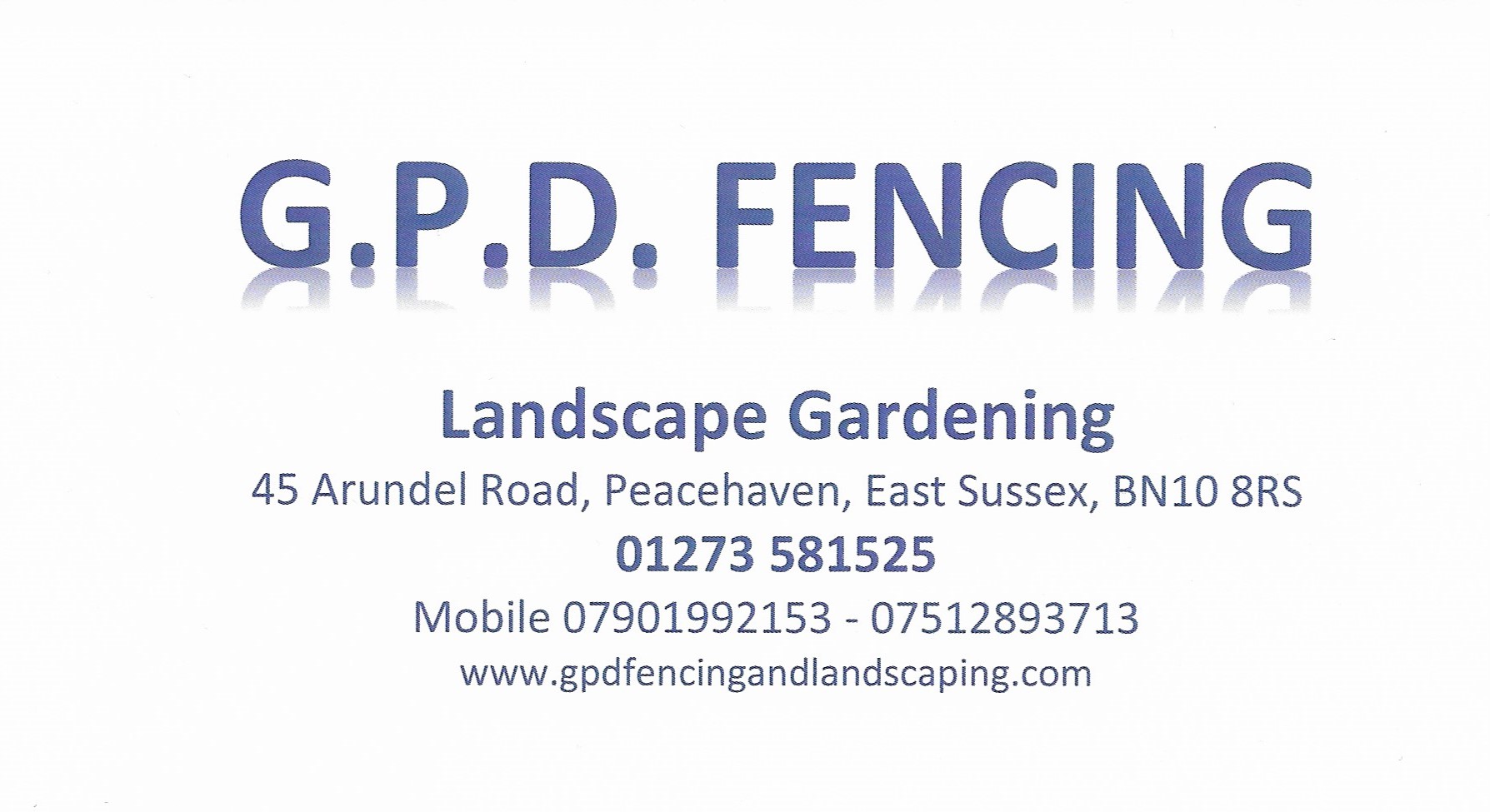 GPD Fencing and Landscaping logo