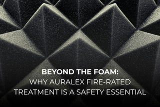 Beyond the Foam: Why Auralex Fire-Rated Treatment is a Safety Essential