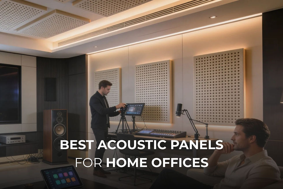 Best Acoustic Panels for Home Offices