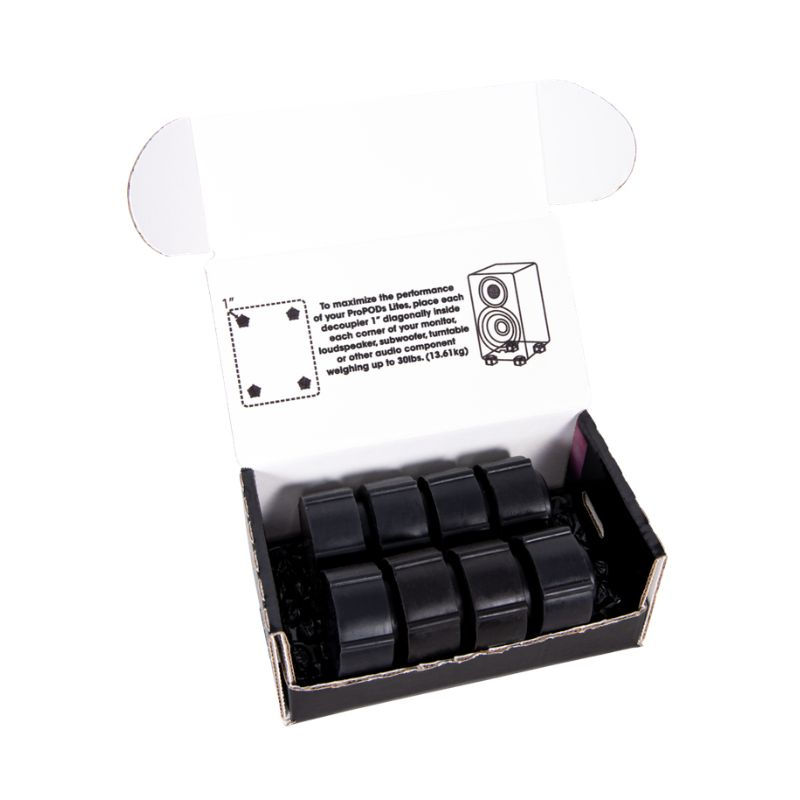 Thumbnail: Auralex ProPOD™ Lite – Professional Acoustic Decouplers (4-Pack) | Quality Home Technologies