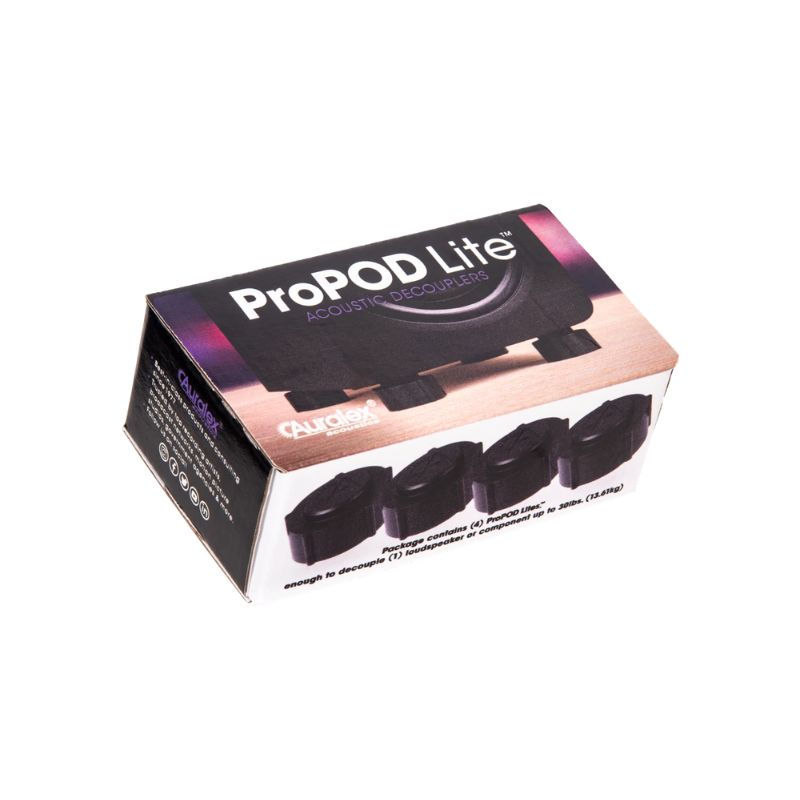 Auralex ProPOD™ Lite – Professional Acoustic Decouplers (4-Pack) | Quality Home Technologies
