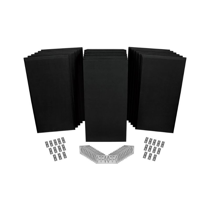 Thumbnail: Auralex ProPanel™ ProKit-2™ – Large Room Professional Acoustic Treatment Kit | Quality Home Technologies