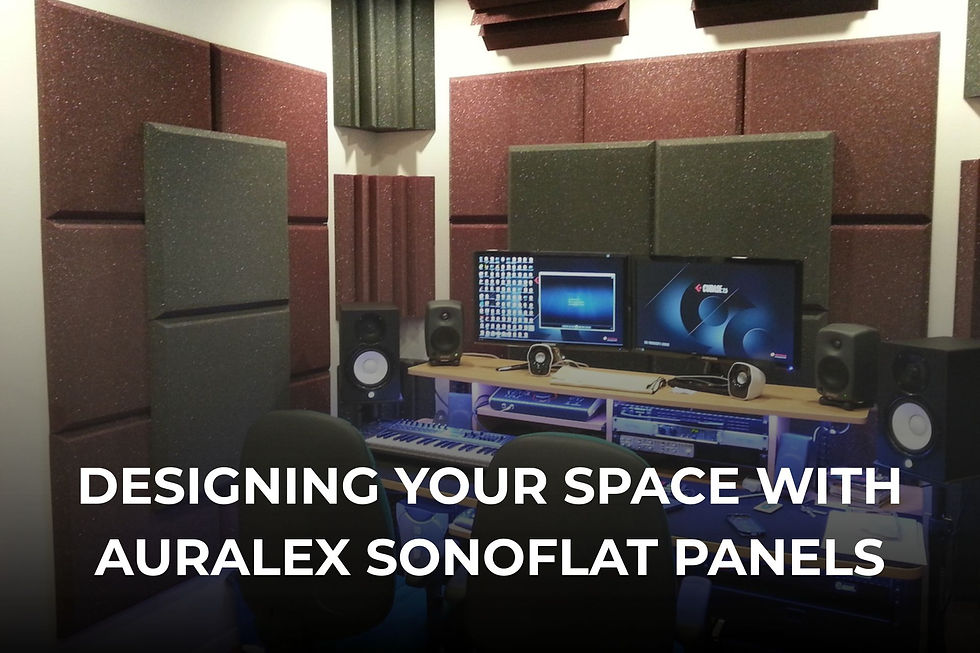 Style Meets Sound: Designing Your Space with Auralex SonoFlat Panels