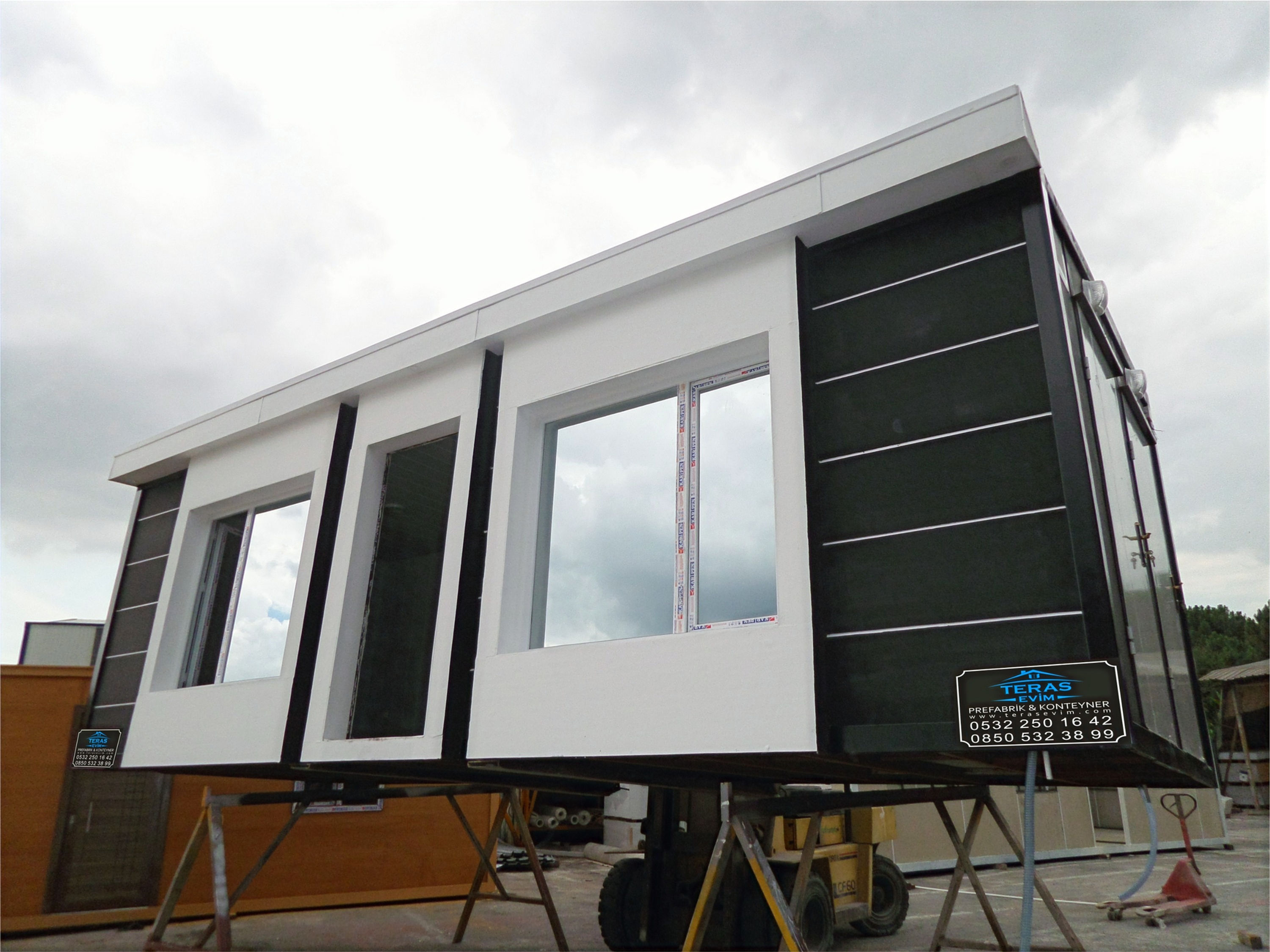 300 x 700 DIŞ FUGALI BETOPAN KAPLAMA İÇ BETOPAN METROPOL KONTEYNER